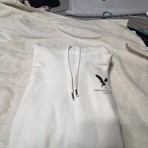 American Eagle By Payless White Hoodie